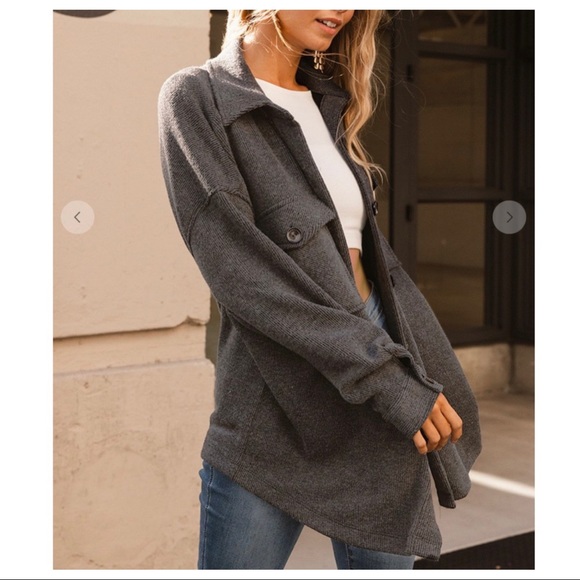 15 Boho Stretch Button-down Shirts Jacket - Picture 7 of 8